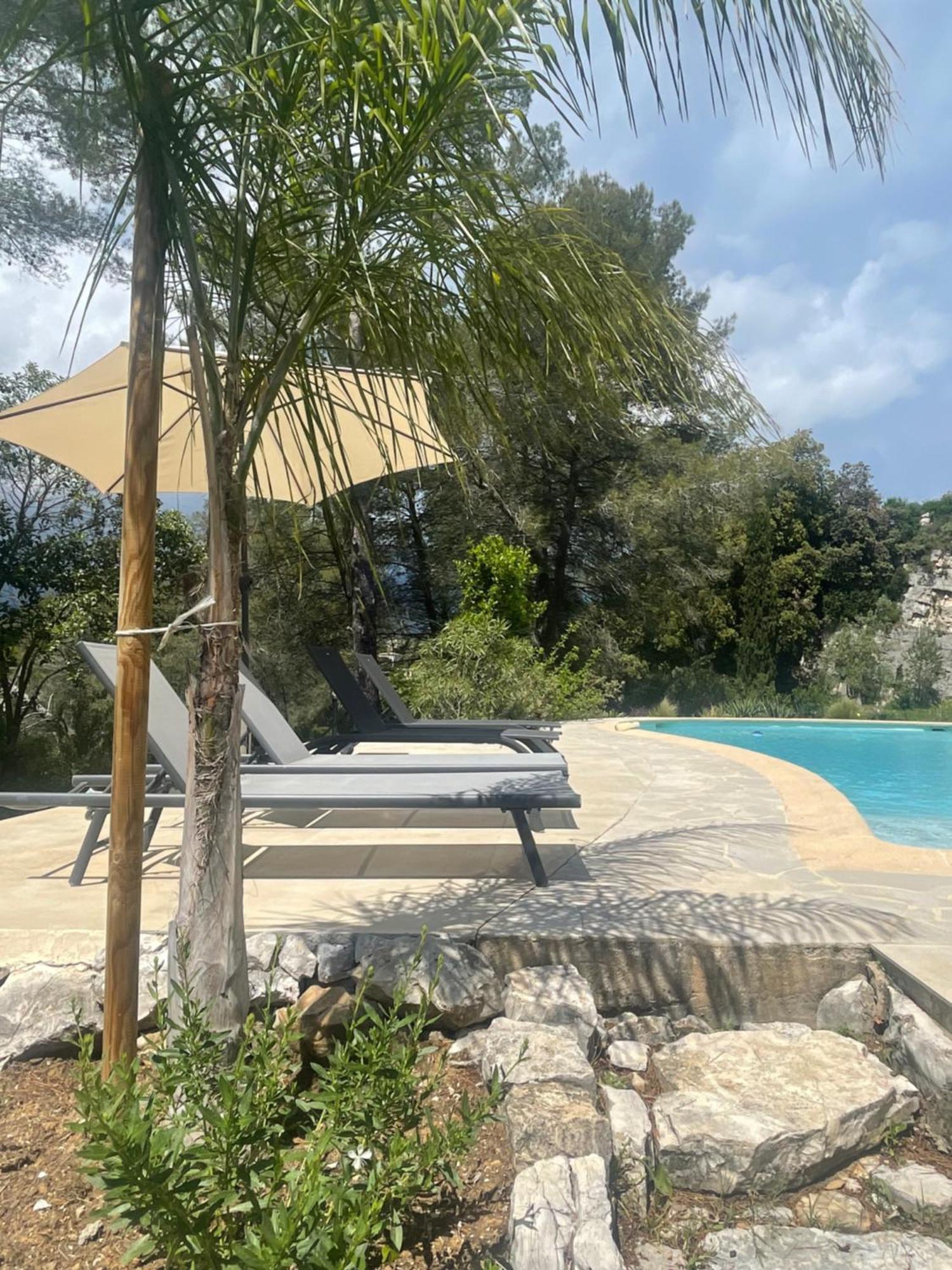 La Villa Des Carriers- Maison Avec Piscine Proche Mer 로크포르레핀 외부 사진